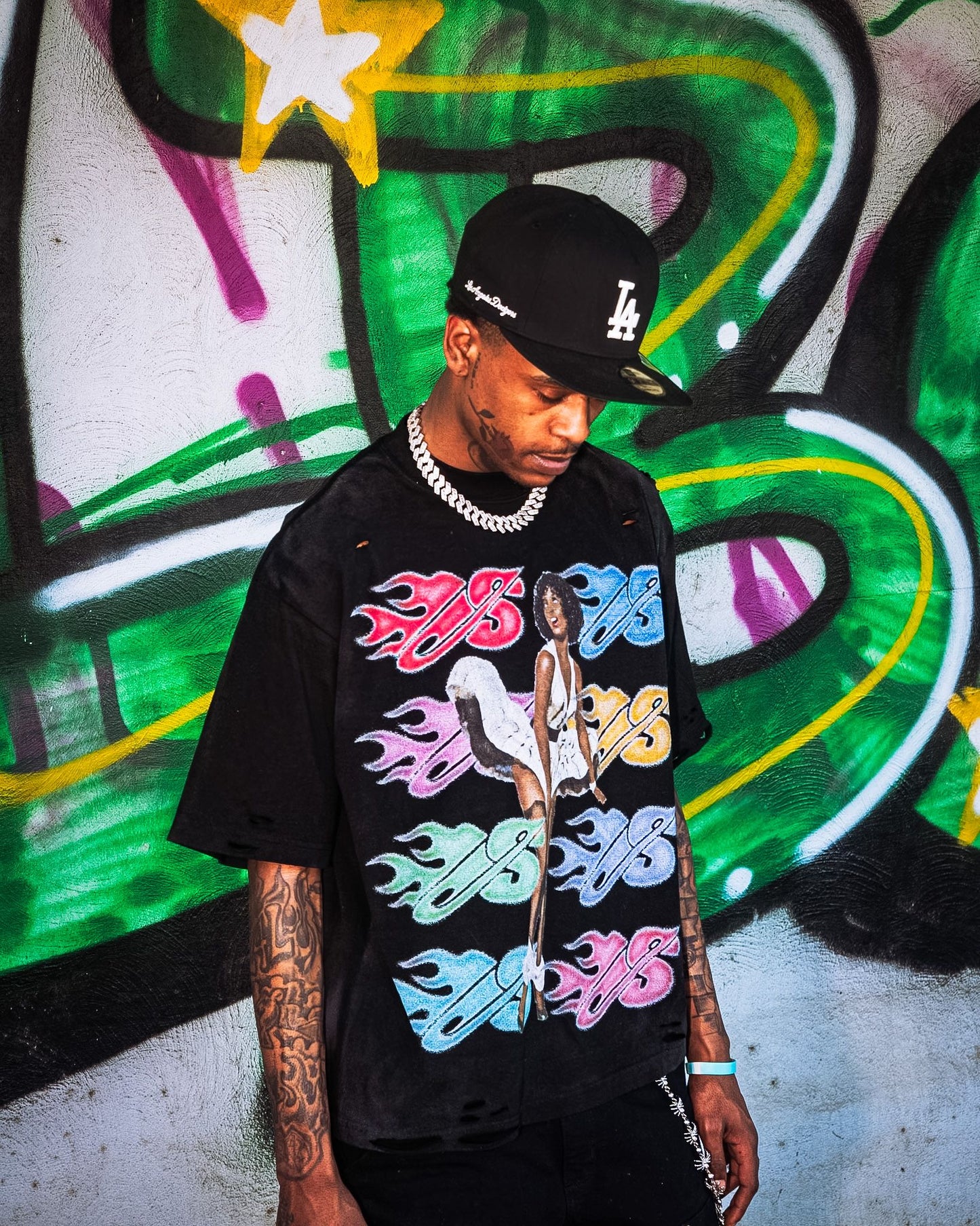 BLACK SKRRT LYFE TEE