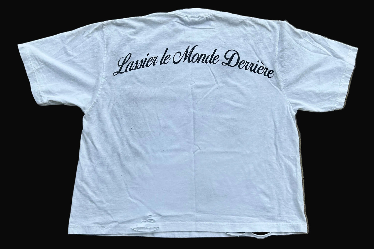 WHITE SKRRT LYFE TEE